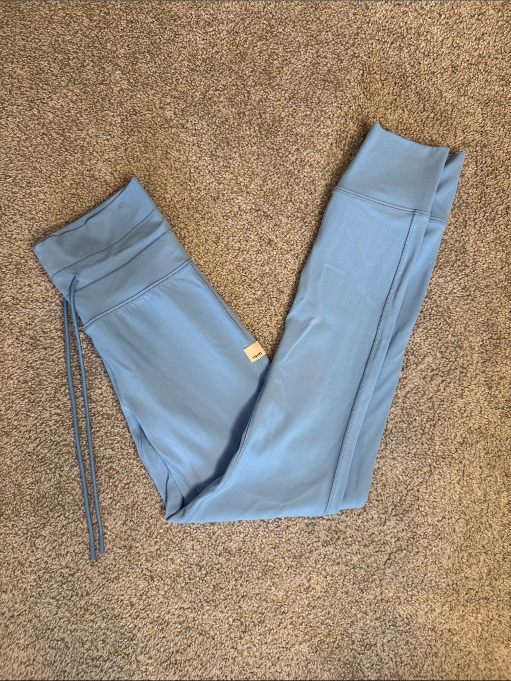 Vuori High Waisted Leggings with Drawstring Waist